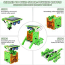 Bottleboom STEM 13-in-1 Education Solar Power Robots Toys for Boys Age 8-12, Educational Toy Science Kits for Kids Experiment Robotics Set Birthday Gifts for 8 9 10 11 12 Years Old-Green by TinyTreasures Baby Boutique