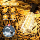 ST38 50FT LED Outdoor String Lights with 25+2 Spare Bulbs, E12 Socket, 2700K Warm White-for Backyard, Wedding, Camping, Porch, Deck, Gazebo, Bistro Decor by CozyNest Decor