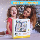 deli Magnetic Alphabet Maze, Wooden Montessori Toys for Tolddlers, Learning Educational Fine Motor Skills Toys for Kids 3 4 5 Year Old Gifts by TinyTreasures Baby Boutique