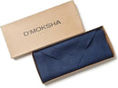 D'Moksha Homes Navy Blue Linen Table Runner 120 Inches Long - 100% Pure Linen Diamond Table Runner 14 x 120 Inch for Dining, Fall and Halloween - Machine Washable by CozyNest Decor