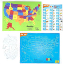 Imagimake Mapology USA Map with Capitals | Learning States and Capitals | US Geography Toys for Ages 8-13 | Jigsaw Puzzles for Kids Ages 8-10 | Educational Back to School Gifts for Kids Age 5-7 & 9-12 by TinyTreasures Baby Boutique