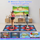Dance Mat for Kids and Adults,Double Dance Mats with Camera,Electronic Dance Pad for TV, Dancing mat for Exercise,Plug& Play Game for Kids,Gifts for Girls Boys Ages 3+ by TinyTreasures Baby Boutique