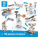 Engino STEM Toys, 16 Models in 1, Mechanics Levers & Linkages, Construction Toys for Kids 9+, Educational Kit, Gift for Boys & Girls, Fun Kids Activities, Engineering Kit by TinyTreasures Baby Boutique