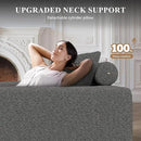 Modular Sectional Sofa with L-Shape Chaise,Cloud Sectional Modern Sleeper Couch with Deep Seat,Sponge Compression Sofas No Assembly Required(Gray-Corduroy Fabric) 1PCS by CozyNest Decor