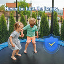 Trampoline Spring Cover, 10ft/12ft/14ft/15ft/16ft Trampoline Replacement Safety Pad, Waterproof Trampoline Accessories Pad for Round Frame by TinyTreasures Baby Boutique