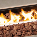 COSIEST 56-inch x 28-inch Outdoor Propane Fire Pit Coffee Table w Concrete Rectangle Base, CSA Certified, 50,000 BTU, Free Lava Rocks and RainCover, Fits 20lb Tank Outside(Gray) by GreenHaven Gardens