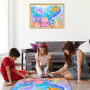 Jumbo Floor Puzzle for Kids Underwater Jigsaw Large Puzzles 48 Piece for Toddler Children Learning Preschool Educational Intellectual Development Toys 3-5 4-8 Years Old Gift for Boys and Girls by TinyTreasures Baby Boutique