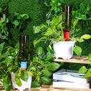 12 Set Plant Watering Devices Include Terracotta Self Watering Spikes and 26 oz Plastic Bottles, Slow Release Vacation Insert Automatic Plant Waterer Device (Green and Mixed Color) by GreenHaven Gardens