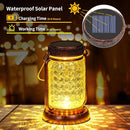 Outdoor Garden Decor, 4 Pack Solar Lantern Waterproof Warmwhite Mason Jar Hanging Lights, Porch Decorative for Garden Yard Patio Backyard Deck Courtyard Lawn by GreenHaven Gardens