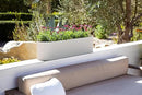 Veradek Demi Series Window Box Planter - Long Planter Box for Windowsill/Balcony | Durable Plastic-Stone Composite Material | Modern Décor for Flowers/Herbs by GreenHaven Gardens