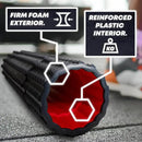 5-in-1 Long Foam Roller, 23" Long Back Roller for Physical Therapy with 5 Different Length Options, Muscle Trigger Points - Relieves Pain with Muscle Massage: Back, Shoulder, Foot, Legs, Arms, Neck by CozyNest Decor