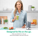 nutribullet Personal Blender for Shakes, Smoothies, Food Prep, and Frozen Blending, 24 Ounces, 600 Watt, Gray, (NBR-0601) by TinyTreasures Baby Boutique