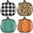 HAKOTI 40Pcs Fall Pumpkin Paper Plates - Thanksgiving Harvest Party Tableware Decoration Orange Pumpkin Shape Plates for Autumn, Halloween Holiday by CozyNest Decor