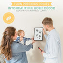 Clean Touch Ink Pad for Baby Handprints and Footprints – Inkless Infant Hand & Foot Stamp – Safe for Babies, Doesn’t Touch Skin – Perfect Family Memory or Gift – Black Print Kit by Tiny Gifts by TinyTreasures Baby Boutique