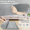 Thick Play Mat for Baby, 50 X 50x 1.3" Memory Foam Playpen Mat,Ultra Soft Tummy Time Mat with Non-Slip Backing, Baby Crawling Mat Child Nursery Rug for Infant, Toddlers, Kids (Light Gray) by TinyTreasures Baby Boutique