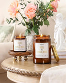 AOOVOO Rose Sandalwood Candles - 22 oz Scented Candles, Aromatherapy Candle, Soy Candle for Home Scented by CozyNest Decor