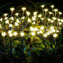 Solar Garden Lights Waterproof, Solar Outdoor Lights Decorative 4Pack, 80Led Solar Powered Flowers Garden Decor, Outdoor Fairy Lights for Yard,Pathway,Lawn,Outside,Garden Decorations by CozyNest Decor