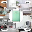 IBCR25MNT Compact, Energy Star Certified Small, Single Door Mini Fridge with Freezer Refrigerator, Large (2.5 cu ft), Mint Green by CozyNest Decor