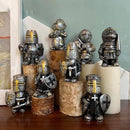 nezababy 8 PCS Knight Garden Gnomes Decorations Funny Medieval War Sculpture Army Guard Statue Outdoor Yard Lawn Decor Resin (8 Pcs Set) by GreenHaven Gardens