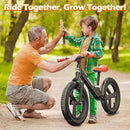 Ridego 12 or 14 Inch Balance Bike for Kids 2-6 Year Old,Lightweight Kids Bike with Adjustable Seat, Push Bicycle with Air Rubber Tires，Ride-on Toys Birthday Gift by TinyTreasures Baby Boutique