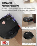 Yeedi S16 Plus Robot Vacuum & Mop with Automatic Omni Station, Blast 16,600Pa Suction, OZMO Roller Self-Wash Mopping, ZeroTangle 3.0, Triple Lift Floor Lift, AI-Powered Navigation and Mapping by CozyNest Decor