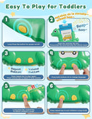 Spanish and English Talking Flash Cards for Toddlers with 510 Sight Words, Dinosaur Shaped Bilingual Pocket Speech Therapy and Autism Toys, Educational Learning Toys Gift for Kid Boys Girls by TinyTreasures Baby Boutique