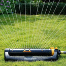 Melnor 65167AMZ XT Turbo Oscillating Sprinkler, 4,500 sq. ft., Quick Connect Bundle, 3-Way Adjustable, Black, Yellow by GreenHaven Gardens