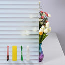 Window Privacy Film with Installation Tools, Blinds Pattern, Static Cling, Anti UV, Heat Control, Ideal for Home Shower Office Glass Door (Blinds Pattern, 23.6X157.4Inch) by CozyNest Decor