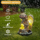 Solar Angel Prayer Statue, Memory Guardian Garden Decor with Warm Light - Religious Outdoor Decor, Auto On/Off LED Light, Memorial Gift for Cemetery, Patio & Gravesite by CozyNest Decor