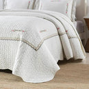 MarCielo 3-Piece 100% Cotton Oversized Bedspread Lightweight Quilt Coverlet Embroidery Farmhouse Bedding Set (Sakura White, Oversized Queen (100"x106")) by CozyNest Decor