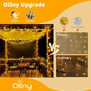 Ollny 120LED 40FT String Lights, Waterproof Connectable Fairy Lights with Timer 8 Modes, Warm White Plug in Christmas Light for Indoor Outdoor Patio Party Bedroom Classroom Decor by GreenHaven Gardens