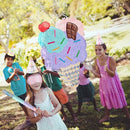 WERNNSAI Ice Cream Piñata - Summer Ice Cream Party Decorations for Kids Girls Birthday Pink Pinata Game Candyland Sweet Theme Party favors supplies with Bat Blindfold by TinyTreasures Baby Boutique