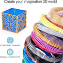 18 Colors 3D Pen Filament Refills Compatible with SCRIB3D MYNT3D PIKA3D 3D Pen for Kids Per Color 10Feet 1.75mm PLA 3D Printing Pen Filament Refills, NOT FIT 3Doodler Start Pen by TinyTreasures Baby Boutique