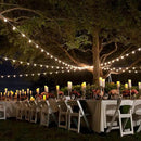 Banord White Outdoor String Lights, Commercial Grade Patio Lights with 30 1W S14 Dimmable Shatterproof LED Bulbs, Heavy Duty Hanging Lights for Outdoor, Waterproof String Lights 96ft (2x48ft) by GreenHaven Gardens