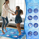 Dance Mat Kids Frozen Toys - Electronic Dance Mat for Girls Boys, Kids Dance Mat 5 Game Modes, Built-in Music, Touch Sensitive Light Up LED, Dance Floor Mat, Gifts for 3 4 7 12 Year Old Girls Boys by TinyTreasures Baby Boutique