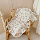 BuLuTu Cute Floral Toddler Pillowcase Cotton Muslin Kids Pillow Case with Enveloped Closure Soft Breathable Standard Size Pillowcase for Sleeping, 1 Piece, Hyacinth Pattern, 20"x26" by TinyTreasures Baby Boutique