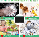 Hockvill LCD Writing Tablet for Kids, Toys for Girls Boys Drawing Pad for 3 4 5 6 7 Year Old Kid, Toddler Doodle Board Christmas Birthday for Children (16 INCH, Green) by TinyTreasures Baby Boutique