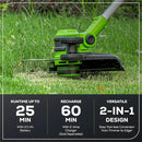 Greenworks 40V 13-Inch Cordless String Trimmer/Edger and Leaf Blower Combo Kit + 3 Bonus Spools, 2.0Ah Battery and Charger Included by GreenHaven Gardens