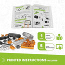 Engino STEM Kit, Learning About Dinosaurs, Building Toys for Kids 9+, STEM Projects, Learning & Education Toys, Engineering Kit, Gifts for Boys & Girls (5 Motorized Models) by TinyTreasures Baby Boutique