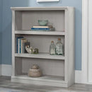 Sauder 3 Tier Book Shelf Wooden Bookcase Multipurpose Bookshelf for Home Office, Living Room, in Glacier Oak by CozyNest Decor