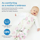 TotAha Sleep Sack 0-3 months 3 Pack, Buttery Soft Newborn, Infant Sleeping Bag for Girls, Light Baby Wearable Blanket, 0.5 TOG by TinyTreasures Baby Boutique