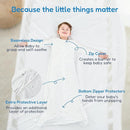 TotAha Toddler Sleep Sack 2T-4T, Soft Wearable Blanket Baby Sleep Bag, Light 0.5 TOG or Medium-weight 1.0 TOG Sleeping Sacks by TinyTreasures Baby Boutique