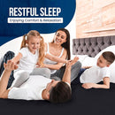 Utopia Bedding Waterproof Mattress Protector King Size, Premium Terry Mattress Cover 200 GSM, Breathable, Fitted Style with Stretchable Pockets (Black) by TinyTreasures Baby Boutique