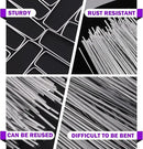 Swpeet 201Pcs U-Shaped Landscape Garden Stakes Staples and Plastic Fixing Gasket with Pick Hook Assortment Kit, Garden Lawn Landscape Staples for Irrigation Hoses, Fixed Fences, Artificial Turf Nails by GreenHaven Gardens