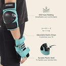 Retrospec Knee Pads, Elbow Pads & Wrist Guards for Men, Women & Kids - Protective Gear for Skateboarding, Roller Skate, Rollerblade, BMX & Scooter - Multi Sport Pad Set by TinyTreasures Baby Boutique