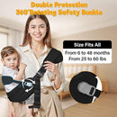 Baby Carrier Newborn to Toddler,Adjustable Baby Sling Carrier,Comfortable and Lightweight Toddler Carrier for 25-60 lbs,Ideal for Shopping Travelling by TinyTreasures Baby Boutique