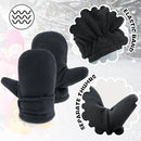BAVST Baby Toddler Winter Mittens Girls Warm Fleece Lined Gloves Kids Sherpa Lined Mittens for Boys by TinyTreasures Baby Boutique