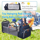 Jeryswet Baby Diaper Bags with Changing Station, Waterproof Large Capacity Diaper Bag Backpack for Moms Dads with USB Charging Port and Stroller Straps, Baby Shower Gifts, Blue by TinyTreasures Baby Boutique