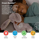 Cloud B Dream Buddies Benny The Bunny - The Soothing Mini Baby Night Light Kids Love | Star Projector Sleep Aid with Gentle Lights and Auto Shut Off | Newborn Essentials Baby Toys by TinyTreasures Baby Boutique