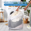 3Pcs Mesh Laundry Bags Washing Machine Mesh Wash Bags Jumbo for Delicates Clothes,Bed Linen,Toys with Drawstring Closure Sturdy(3 XXLarge 28 x 26 Inches) by TinyTreasures Baby Boutique